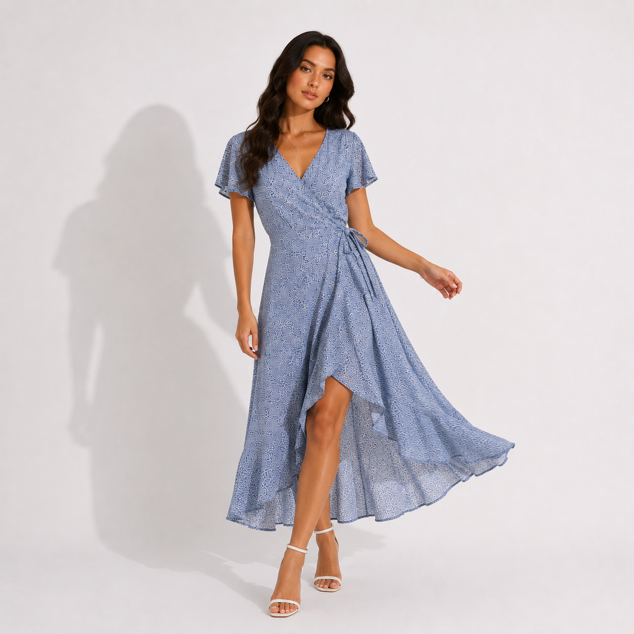 Floral lace dress