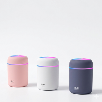 Premium Air Humidifier - Cool Mist Aroma Diffuser for Better Sleep & Hydration